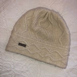 Cream Columbia Beanie